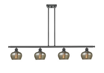 Ballston Four Light Island Pendant in Matte Black (405|516-4I-BK-G96)