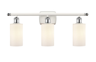Ballston LED Bath Vanity in White Polished Chrome (405|516-3W-WPC-G801-LED)