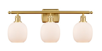 Ballston Three Light Bath Vanity in Satin Gold (405|516-3W-SG-G101)