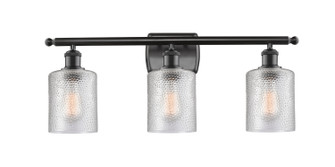 Ballston Three Light Bath Vanity in Matte Black (405|516-3W-BK-G112)
