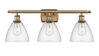 Ballston Three Light Bath Vanity in Brushed Brass (405|516-3W-BB-GBD-754)