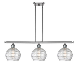 Ballston LED Island Pendant in Brushed Satin Nickel (405|516-3I-SN-G1213-8-LED)