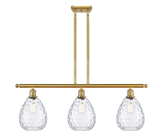 Ballston Three Light Island Pendant in Satin Gold (405|516-3I-SG-G372)