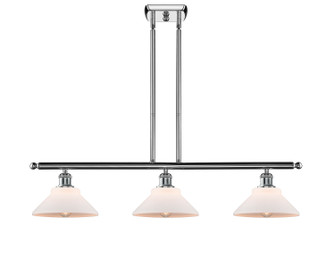 Ballston Three Light Island Pendant in Polished Chrome (405|516-3I-PC-G131)