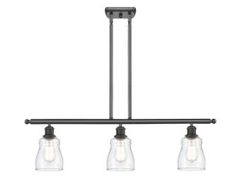 Ballston Three Light Island Pendant in Matte Black (405|516-3I-BK-G392)