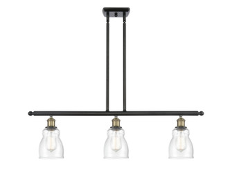 Ballston Three Light Island Pendant in Black Antique Brass (405|516-3I-BAB-G394)