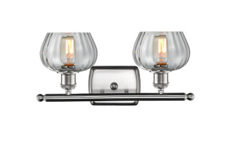 Ballston LED Bath Vanity in Brushed Satin Nickel (405|516-2W-SN-G92-LED)