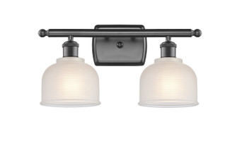 Ballston Two Light Bath Vanity in Oil Rubbed Bronze (405|516-2W-OB-G411)
