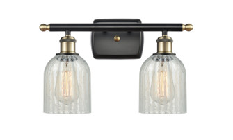 Ballston Two Light Bath Vanity in Black Antique Brass (405|516-2W-BAB-G2511)