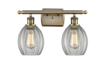 Ballston Two Light Bath Vanity in Antique Brass (405|516-2W-AB-G82)