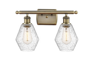 Ballston Two Light Bath Vanity in Antique Brass (405|516-2W-AB-G654-6)