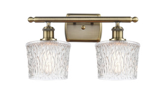 Ballston Two Light Bath Vanity in Antique Brass (405|516-2W-AB-G402)