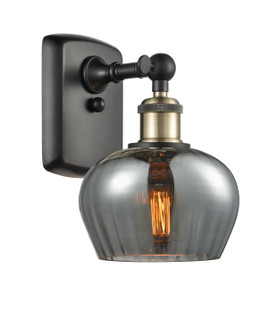 Ballston One Light Wall Sconce in Black Antique Brass (405|516-1W-BAB-G93)