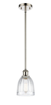 Ballston One Light Mini Pendant in Polished Nickel (405|516-1S-PN-G442)
