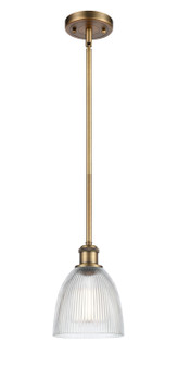 Ballston One Light Mini Pendant in Brushed Brass (405|516-1S-BB-G382)
