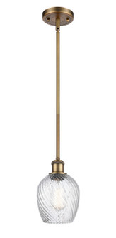 Ballston One Light Mini Pendant in Brushed Brass (405|516-1S-BB-G292)