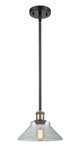 Ballston One Light Mini Pendant in Black Antique Brass (405|516-1S-BAB-G132)