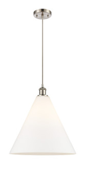 Ballston LED Pendant in Brushed Satin Nickel (405|516-1P-SN-GBC-161-LED)
