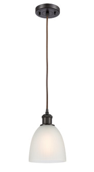 Ballston One Light Mini Pendant in Oil Rubbed Bronze (405|516-1P-OB-G381)