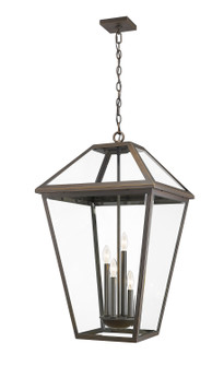Talbot Four Light Outdoor Chain Mount Ceiling Fixture in Oil Rubbed Bronze (224|579CHXLX-ORB)