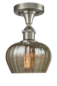 Ballston One Light Semi-Flush Mount in Brushed Satin Nickel (405|516-1C-SN-G96)