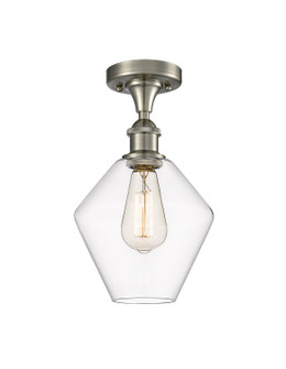 Ballston One Light Semi-Flush Mount in Brushed Satin Nickel (405|516-1C-SN-G652-8)