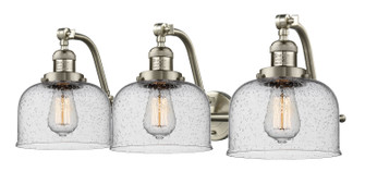 Franklin Restoration Three Light Bath Vanity in Satin Gold (405|515-3W-SG-G78)