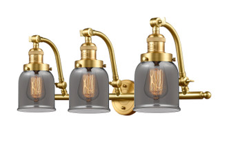 Franklin Restoration LED Bath Vanity in Satin Gold (405|515-3W-SG-G53-LED)