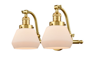 Franklin Restoration Two Light Bath Vanity in Satin Gold (405|515-2W-SG-G171)