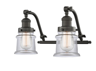 Franklin Restoration LED Bath Vanity in Oil Rubbed Bronze (405|515-2W-OB-G182S-LED)