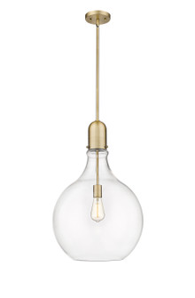 Auralume LED Pendant in Brushed Brass (405|492-1S-BB-G582-16-LED)