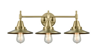 Caden Three Light Bath Vanity in Antique Brass (405|447-3W-AB-M4-AB)