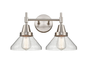 Caden LED Bath Vanity in Satin Nickel (405|447-2W-SN-SDY-LED)