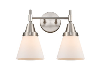 Caden LED Bath Vanity in Satin Nickel (405|447-2W-SN-G61-LED)