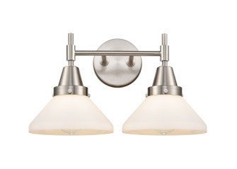 Caden Two Light Bath Vanity in Satin Nickel (405|447-2W-SN-G4471)