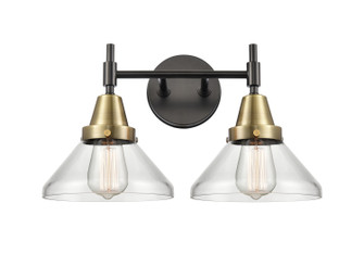Caden Two Light Bath Vanity in Black Antique Brass (405|447-2W-BAB-G4472)