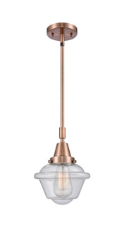Caden LED Mini Pendant in Antique Copper (405|447-1S-AC-G534-LED)