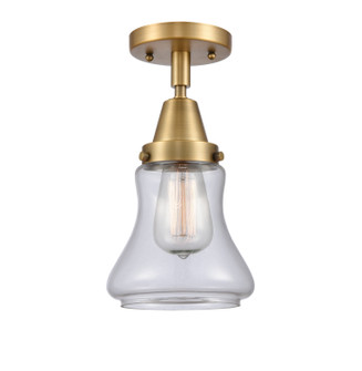 Caden One Light Flush Mount in Brushed Brass (405|447-1C-BB-G192)