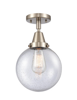 Caden One Light Flush Mount in Antique Brass (405|447-1C-AB-G202-8)
