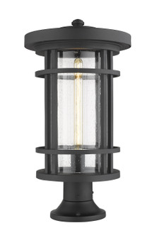 Jordan One Light Outdoor Pier Mounted Fixture in Black (224|570PHXL-553PM-BK)