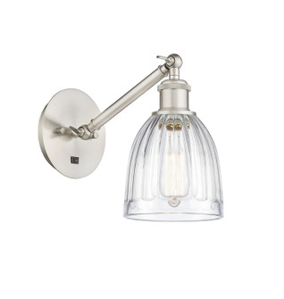 Ballston One Light Wall Sconce in Brushed Satin Nickel (405|317-1W-SN-G442)