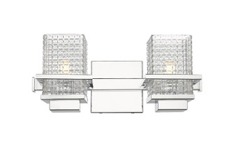 Auralume Two Light Bath Vanity in Polished Chrome (405|310-2W-PC-CL)