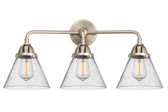 Nouveau 2 LED Bath Vanity in Brushed Satin Nickel (405|288-3W-SN-G44-LED)