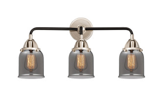 Nouveau 2 Three Light Bath Vanity in Black Polished Nickel (405|288-3W-BPN-G53)