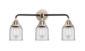 Nouveau 2 Three Light Bath Vanity in Black Polished Nickel (405|288-3W-BPN-G52)