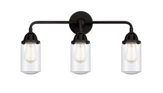 Nouveau 2 LED Bath Vanity in Matte Black (405|288-3W-BK-G314-LED)