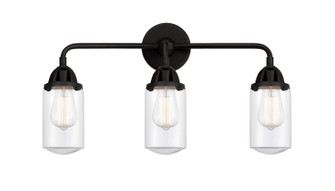 Nouveau 2 LED Bath Vanity in Matte Black (405|288-3W-BK-G312-LED)