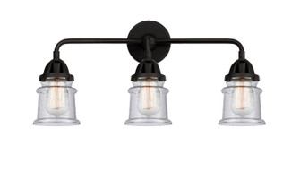 Nouveau 2 LED Bath Vanity in Matte Black (405|288-3W-BK-G184S-LED)