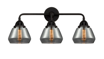 Nouveau 2 Three Light Bath Vanity in Matte Black (405|288-3W-BK-G173)