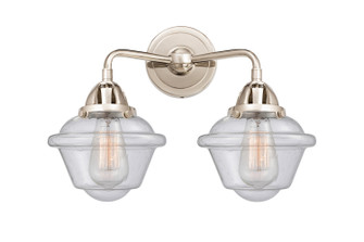 Nouveau 2 LED Bath Vanity in Polished Nickel (405|288-2W-PN-G534-LED)
